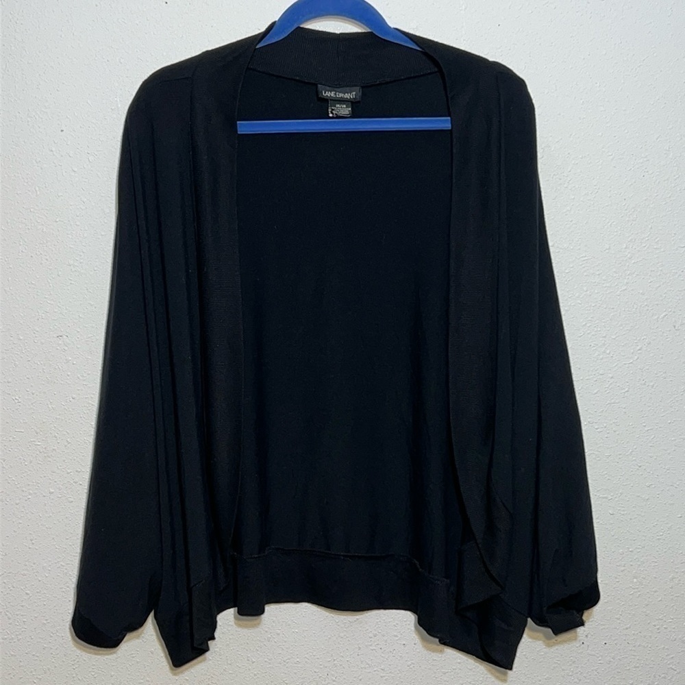 Lane Bryant Womens Black Cover Up Size 26/28